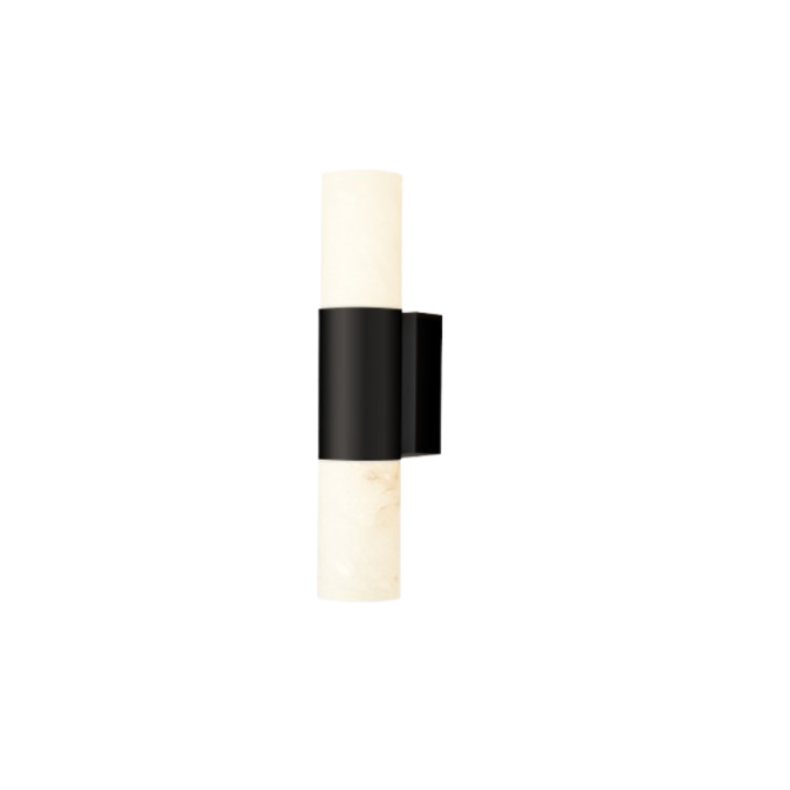 Marmo Spanish Marble Wall Light- Black