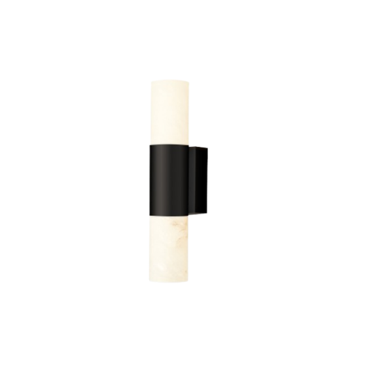 Marmo Spanish Marble Wall Light- Black