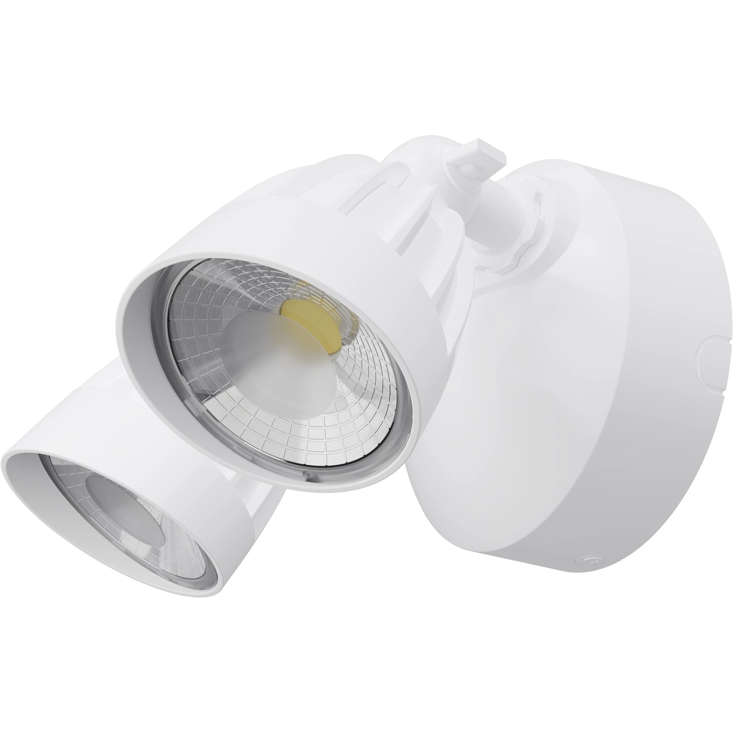 30W White Outdoor Double LED Wall Light – Nighthawk Series