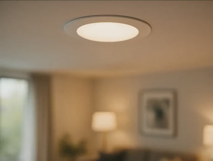 Eko-2 9W 90mm 3CCT LED Downlight With Plug Base - 10 Pack