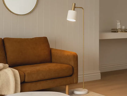 Addison Floor Lamp - White