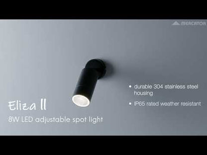 Eliza II 8W LED Wall Light - Black