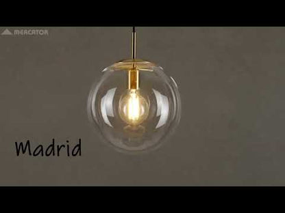 Madrid 1Lt Medium Pendant Light