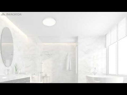 Tracy 14W LED Ceiling Light With Chrome Trim