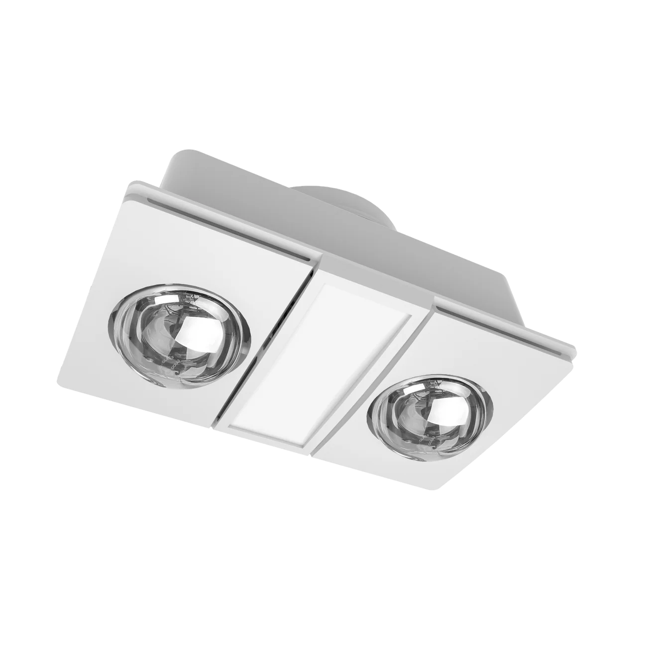 Modura AllLux2- 3 in 1 Bathroom Heater Exhaust Fan and Light 12W Tricolour- White