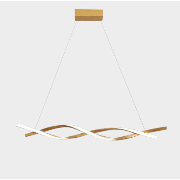 1.5m Long Twist Pendant Light