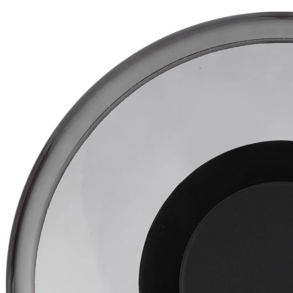 AMITY LED Wall Light - Black/Smoke