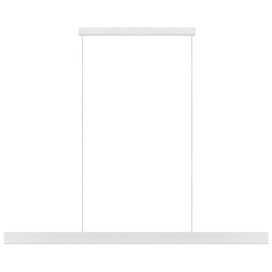 Climene II Metal LED Bar Pendant Light, Medium, White
