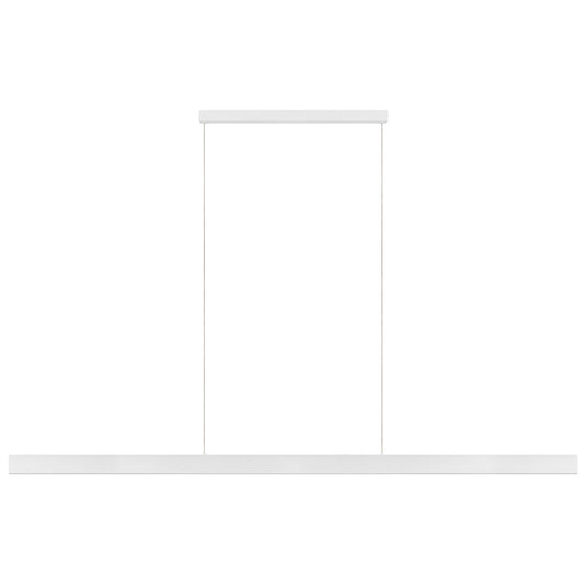 Climene II Metal LED Bar Pendant Light, Large, White