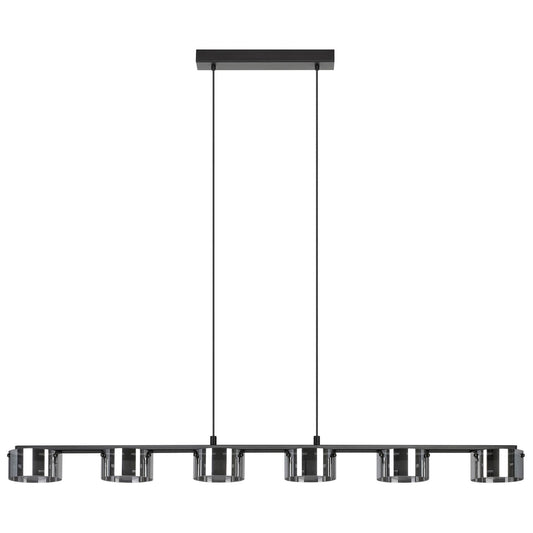 Copillos Metal & Glass LED Bar Pendant Light