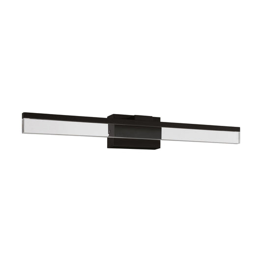 Palmital LED Vanity Light, CCT, Small, Black