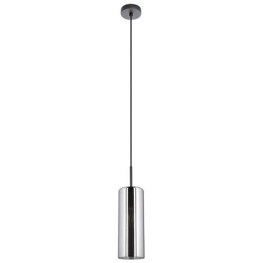 Selvino Glass Pendant Light, Black