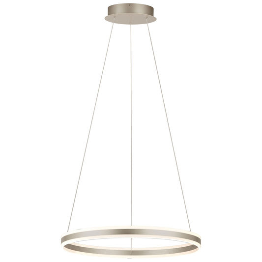 Tonarella LED Ring Pendant Light, Champagne