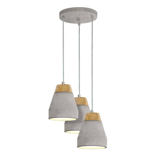 Tarega Concrete Cluster Pendant Light