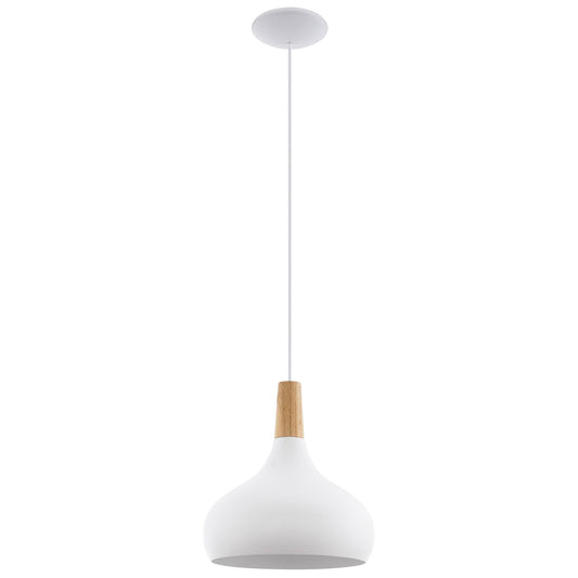 Sabinar Metal Pendant Light, Medium, White