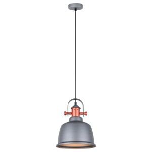 Alta Iron Pendant Light, Grey