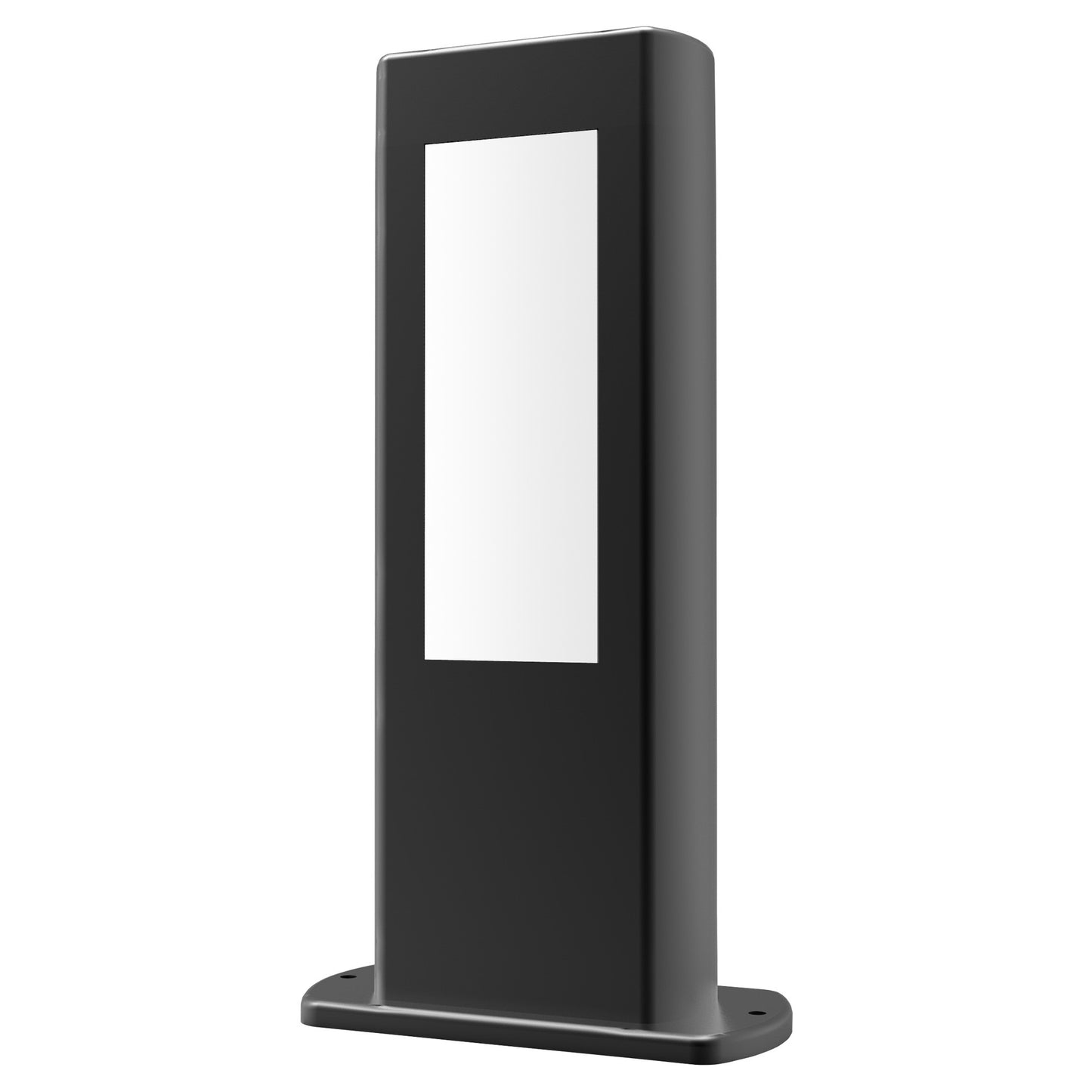 Amun IP54 Exterior LED Bollard Light, 30cm, Black