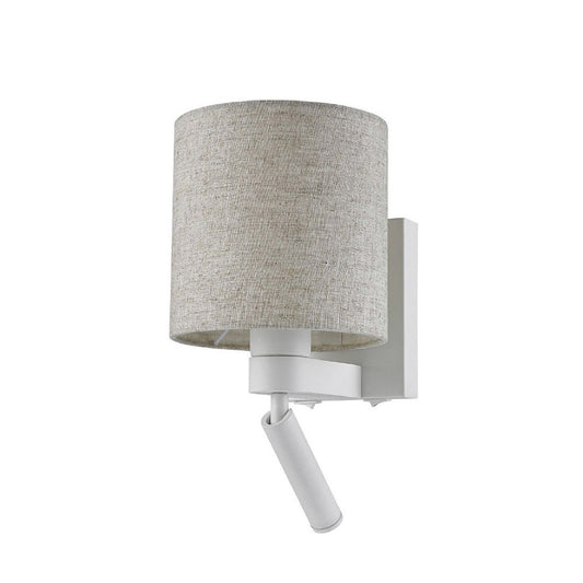 City Brighton Wall Lamp with LED Adjustable Reading Light, 3000K