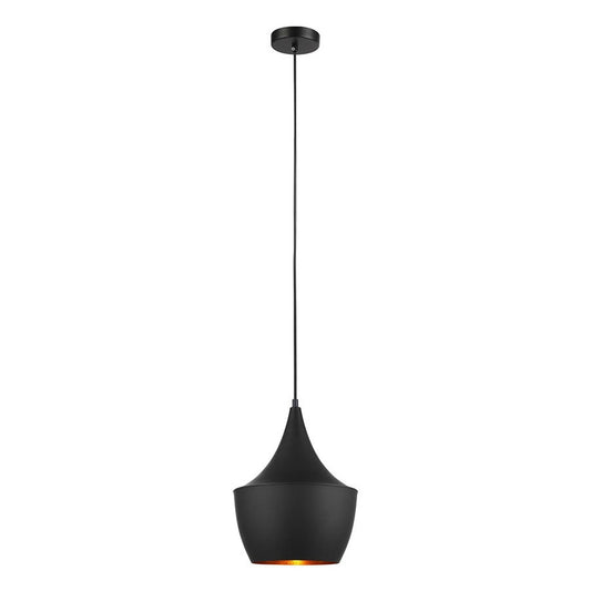 Caviar Metal Pendant Light, Bell