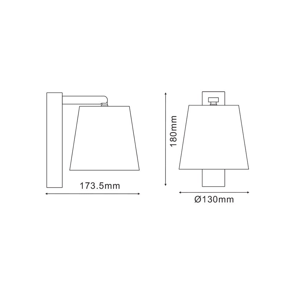 City Chester LED Adjustable Wall Light, 5000K