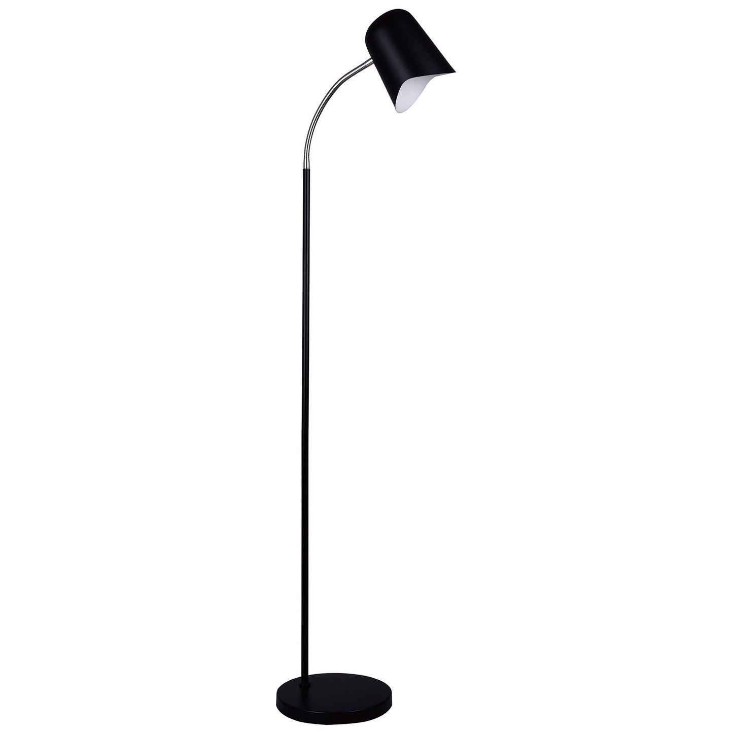 Pastel Iron Floor Lamp, Matt Black