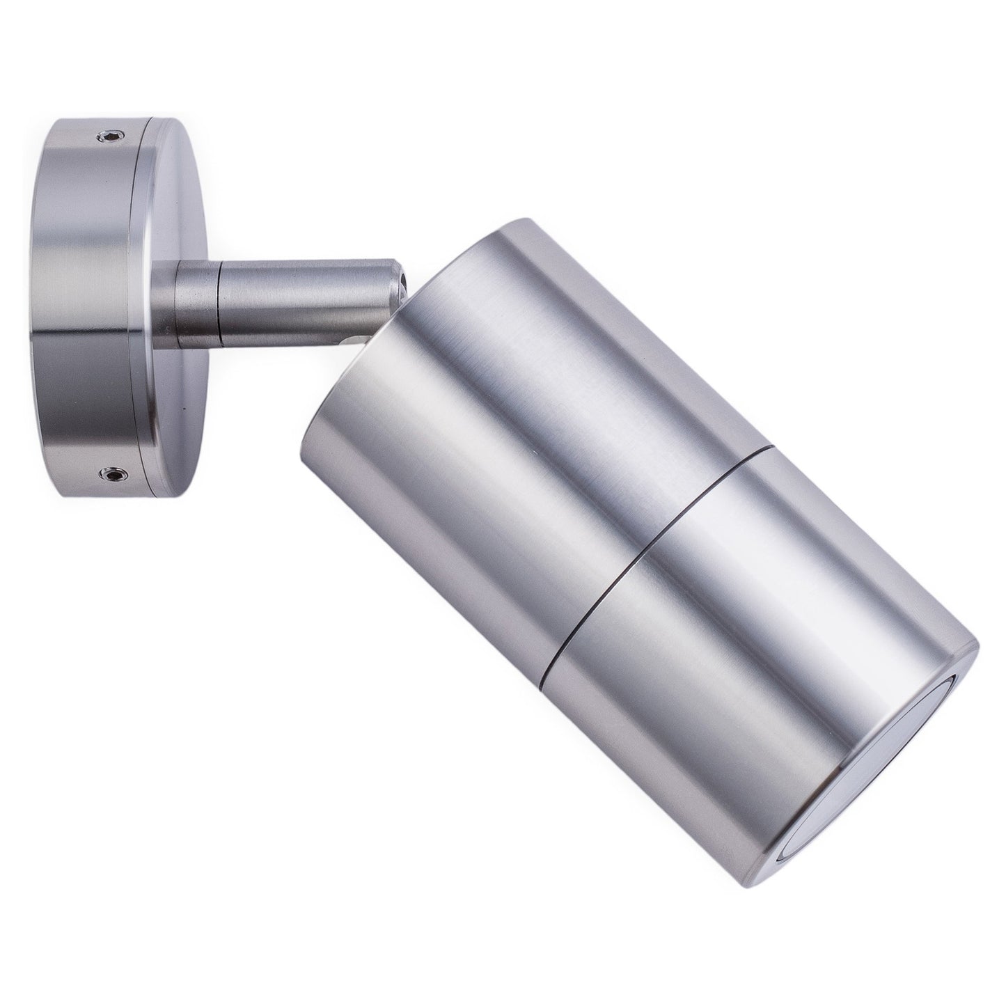 Roslin IP65 Exterior Single Adjustable Wall Light, GU10, Anodized Aluminium