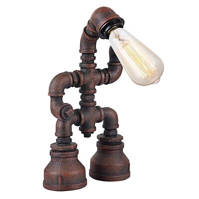 Veneto Iron 3 Light Cluster Pendant Light, Black