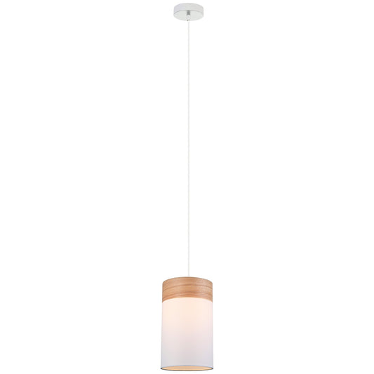 Tambura Pendant Light, Small, White