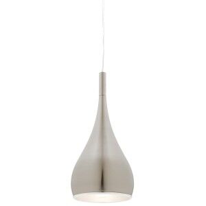 Zara Metal Pendant Light, Small, Silver